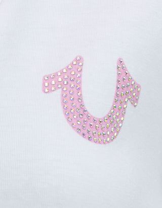 T-Shirt Crystal mit Strasssteinen