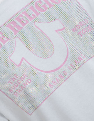 T-Shirt Crystal mit Strasssteinen