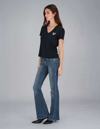 T-Shirt Crystal mit Strasssteinen