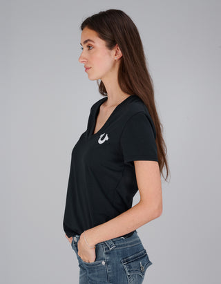 T-Shirt Crystal mit Strasssteinen