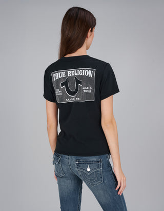 T-Shirt Crystal mit Strasssteinen