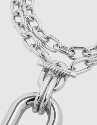 Doppelreihige Gliederkette XL Link mit Label-Gravur
