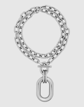 Doppelreihige Gliederkette XL Link mit Label-Gravur