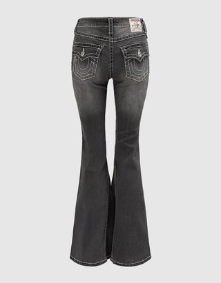 Flared-Leg Jeans Twisted mit Ziernähten