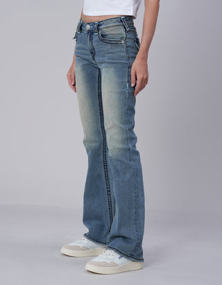 Mid Rise Bootcut-Jeans Becca
