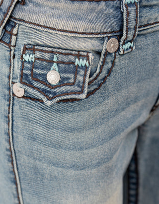 Mid Rise Bootcut-Jeans Becca