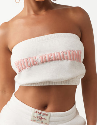 Bandeau-Top mit Label-Wording