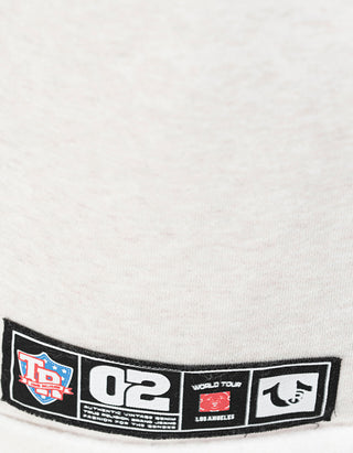 Sweatshorts mit Label-Patches