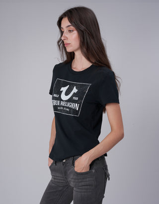 T-Shirt Crystal mit Strass-Verzierung