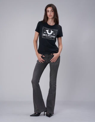 T-Shirt Crystal mit Strass-Verzierung