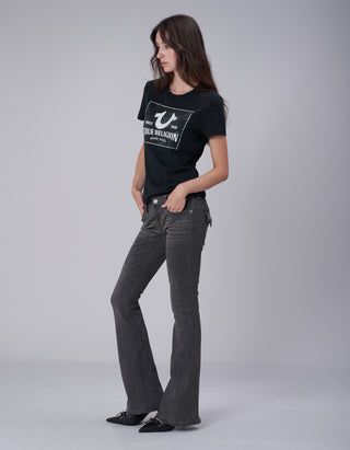 T-Shirt Crystal mit Strass-Verzierung