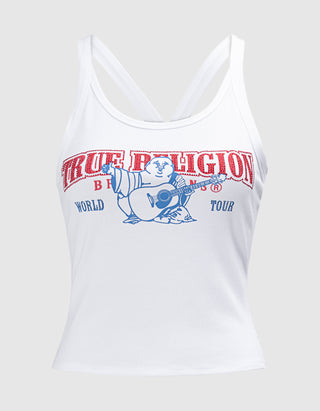 Racerbak-Tanktop Buddha