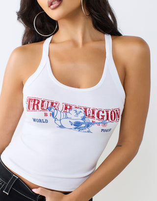 Racerback-Tanktop Buddha