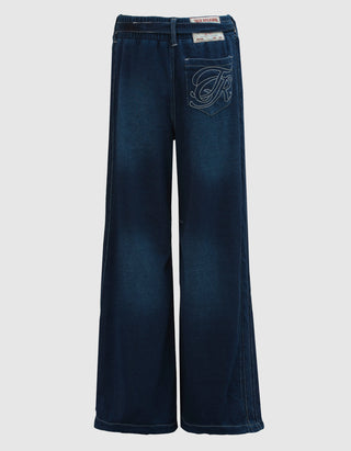 Barrel Sweatpants mit Bindegürtel