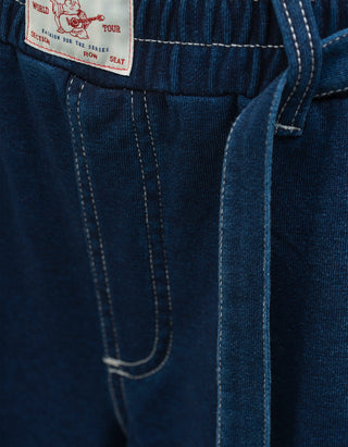 Barrel Sweatpants mit Bindegürtel