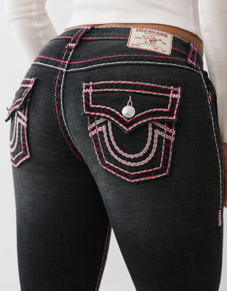 Mid-Rise Bootcut Jeans Becca