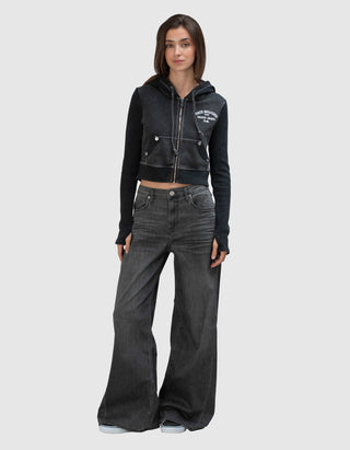 Wide-Leg Jeans Lin Palazzo