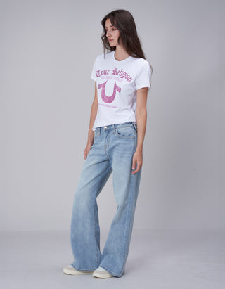 T-Shirt Crystal mit Strassverzierung