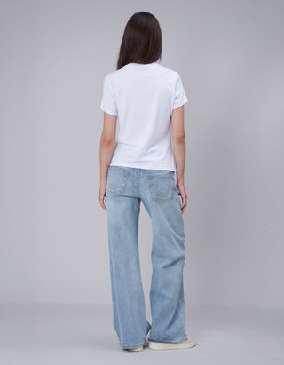T-Shirt Crystal mit Strassverzierung