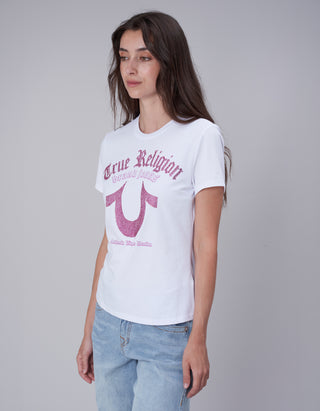 T-Shirt Crystal mit Strassverzierung