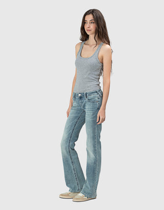 Low-Rise Bootcut Jeans Becca