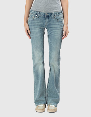 Low-Rise Bootcut Jeans Becca