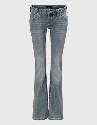 Low-Rise Bootcut Jeans Becca