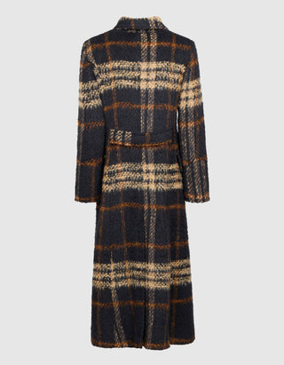 Doppelreihiger Mantel mit Klappentaschen