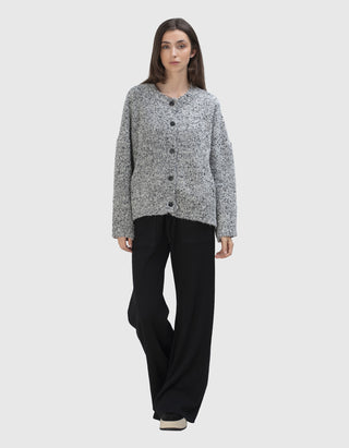 Alpaka-Woll-Mix Strickjacke