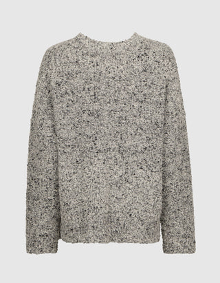 Bouclé Alpaka-Woll-Mix Pullover