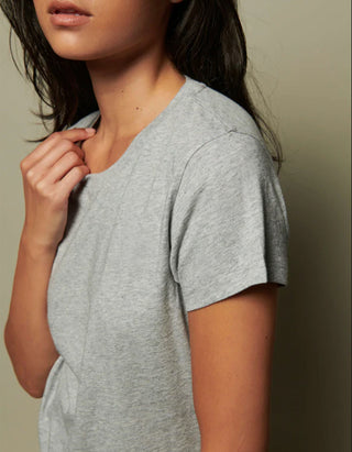 Boxy-Cut T-Shirt Goldie mit Rundhalsausschnitt