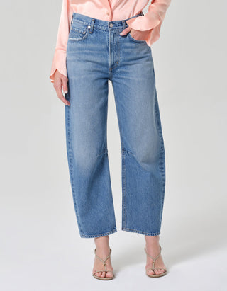 Relaxed High-Waist Barrel-Leg Jeans Miro