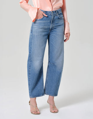 Relaxed High-Waist Barrel-Leg Jeans Miro