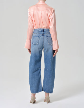 Relaxed High-Waist Barrel-Leg Jeans Miro