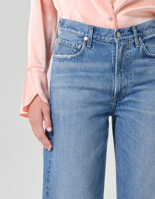 Relaxed High-Waist Barrel-Leg Jeans Miro