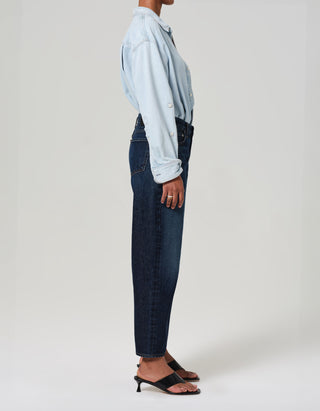 Barrel-Leg Relaxed-Fit Jeans Miro