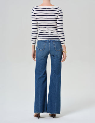 High-Rise Flare-Leg Jeans Kimberly 70s