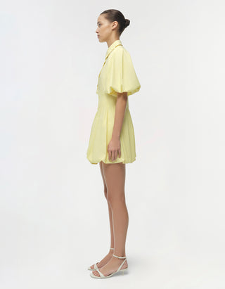 Mini-Kleid Cleo mit Ballon-Ärmeln