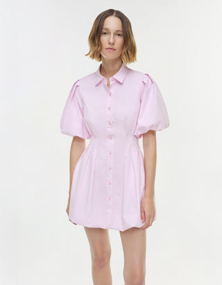 Mini-Kleid Cleo mit Ballon-Ärmeln