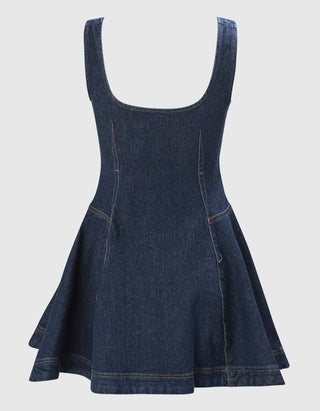 Mini-Denim Kleid Eleodra