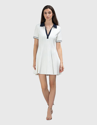 Mini-Polokleid Page Knit