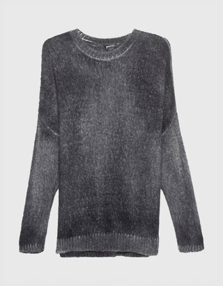 Kaschmir-Seiden-Pullover im Oversize-Look