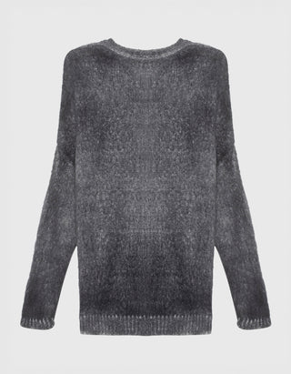Kaschmir-Seiden-Pullover im Oversize-Look