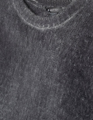 Kaschmir-Seiden-Pullover im Oversize-Look