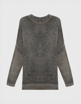 Kaschmir-Seiden-Pullover im Oversize-Look