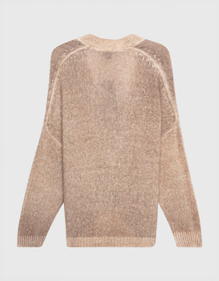 Oversize Kaschmir-Seiden-Cardigan