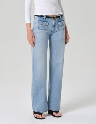 Wide-Leg Jeans Nora Patch