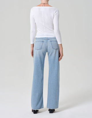 Wide-Leg Jeans Nora Patch