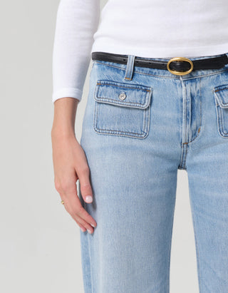 Wide-Leg Jeans Nora Patch