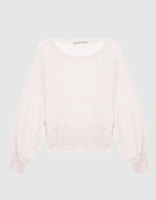 Gerippter Kaschmir Pullover